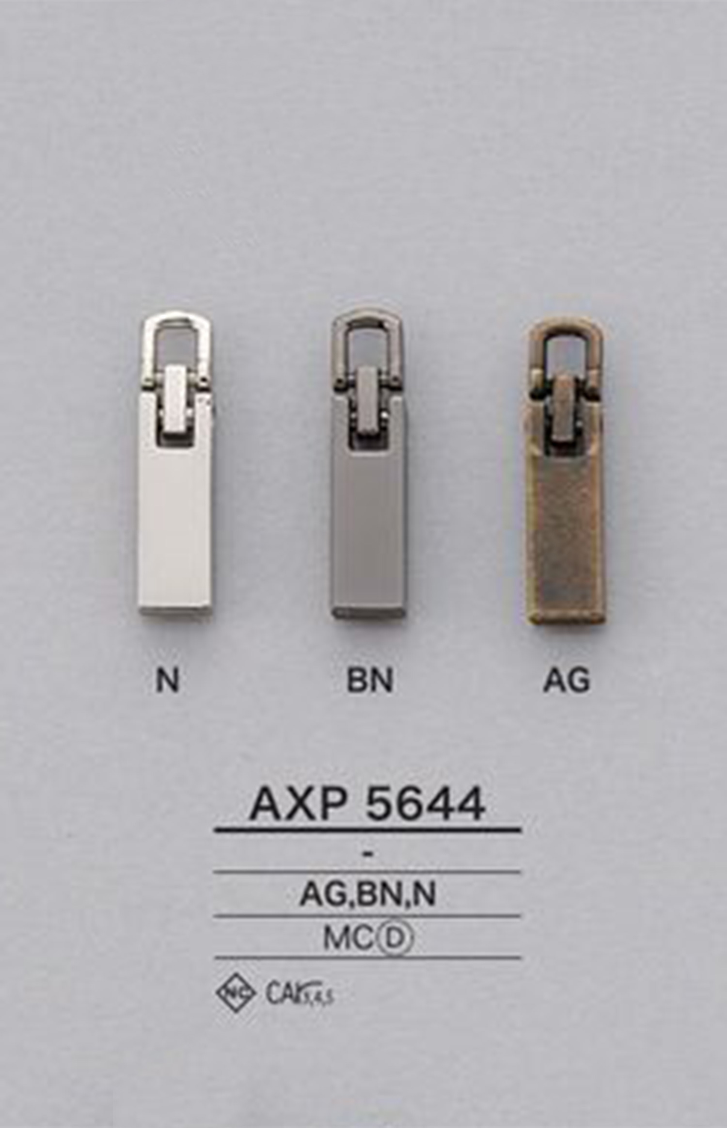 AXP5644 Ponto De Zíper (Guia De Puxar) IRIS