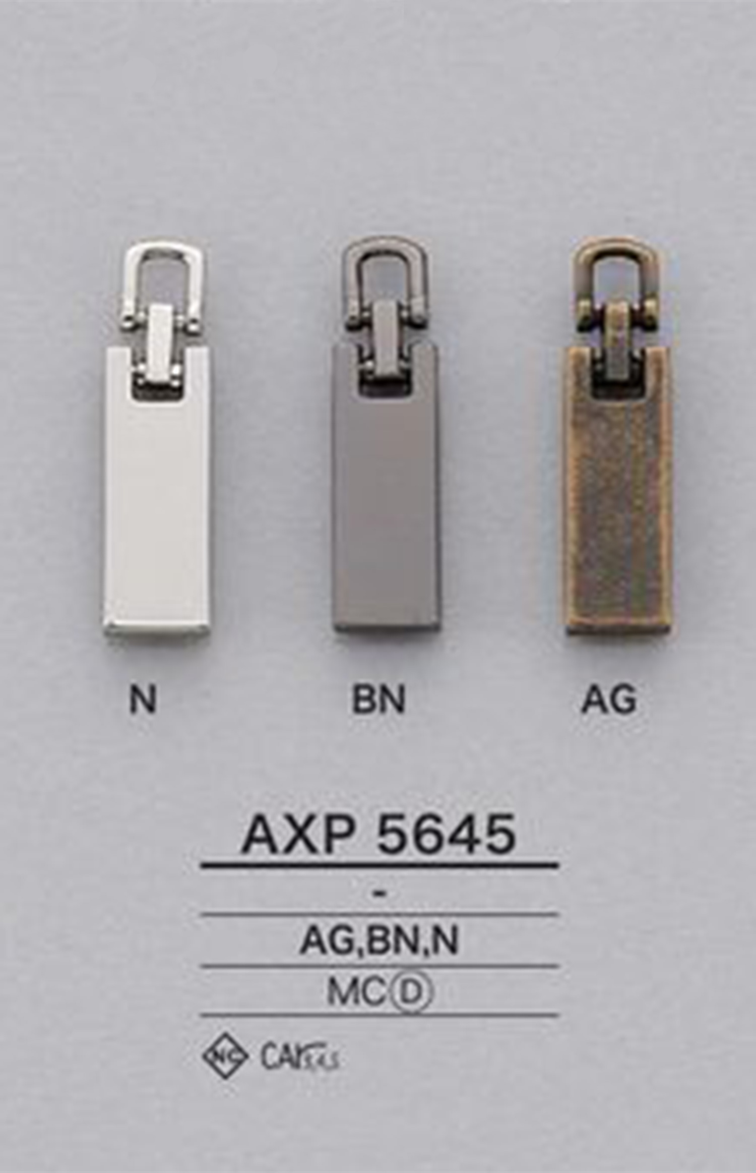 AXP5645 Ponto De Zíper (Guia De Puxar) IRIS