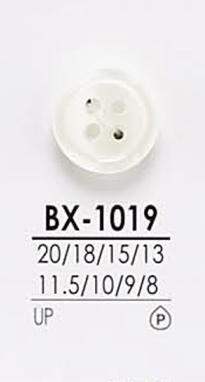 BX1019 Botão De Camisa Para Tingimento IRIS