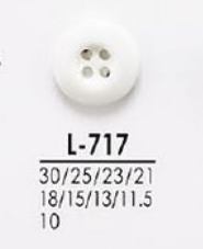 L717 Botões Para Tingir De Camisas A Casacos[Botão] IRIS