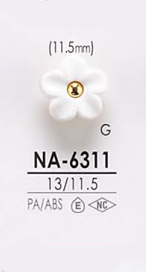 NA-6311 Botão Para Tingimento