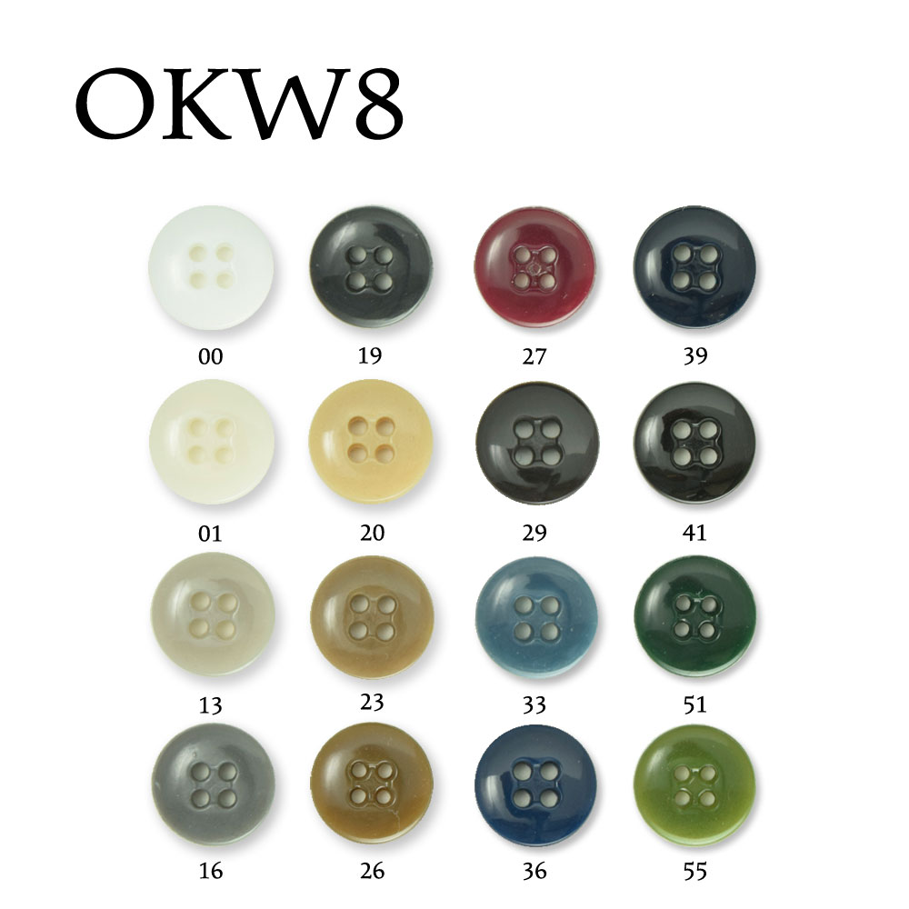 OKW8 Botões Para Calças De Poliéster[Botão] IRIS