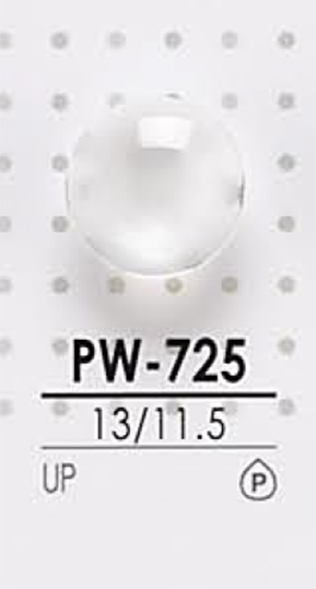 PW725 Botão De Poliéster Para Tingimento IRIS