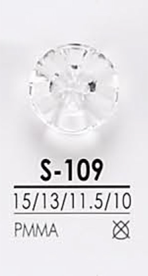 S109 Botão De Corte De Diamante IRIS