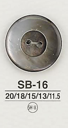 SB16 Botão De Concha IRIS