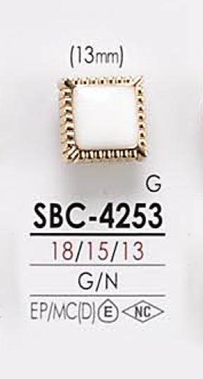 SBC4253 Botão De Metal Para Tingimento IRIS