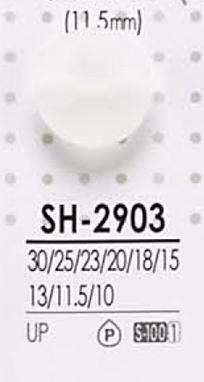 SH2903 Botão De Poliéster Para Tingimento IRIS