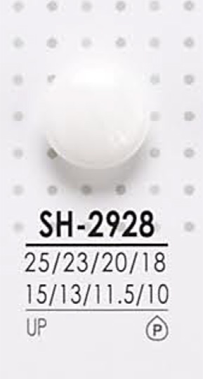 SH2928 Botão De Poliéster Para Tingimento IRIS