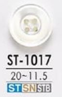 ST1017 Feito Por Takase Shell 4 Furos Na Frente, Botão Brilhante IRIS