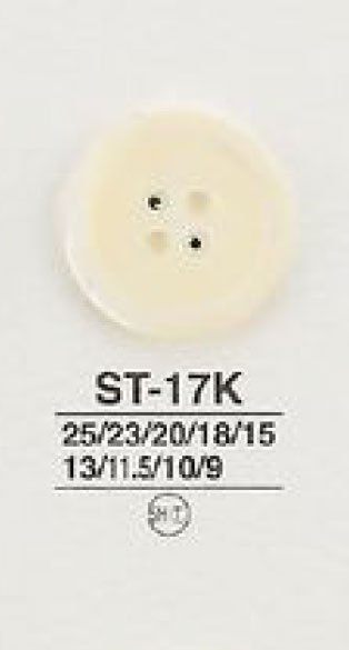 ST17K Material Natural 4- Shell Shell Botão Botão Tipo Papoula IRIS