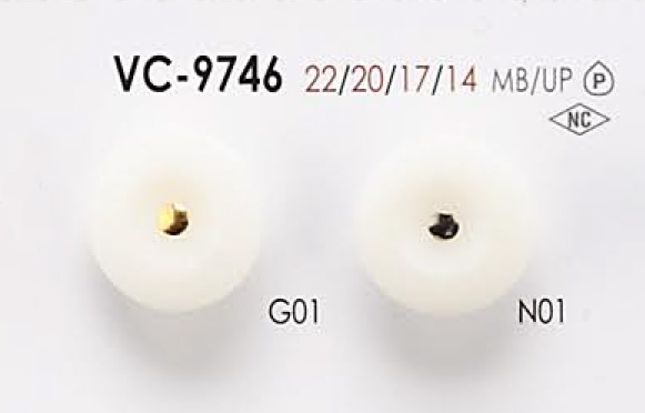 VC9746 Botão Rosa Cacheado Para Tingimento IRIS