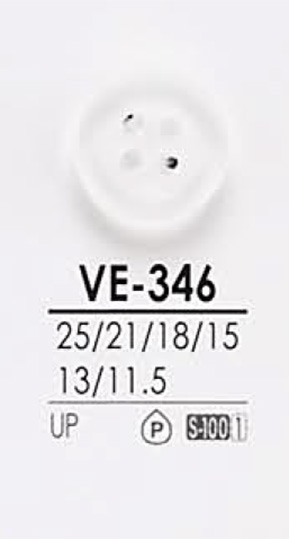 VE346 Botão De Camisa Para Tingimento IRIS