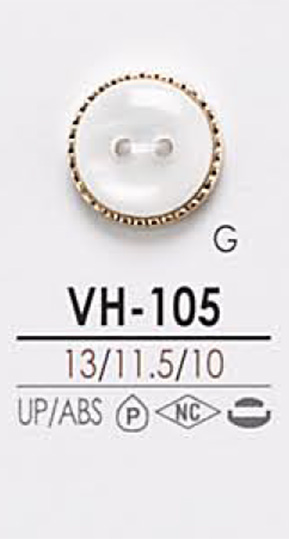 VH105 Cap And Close Post Button Para Tingimento[Botão] IRIS