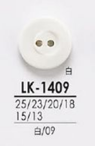 LK1409 Da Camisa Ao Casaco Preto E Botões De Tingimento[Botão] IRIS