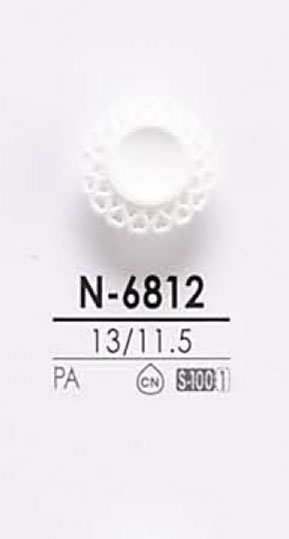 N6812 Botão Para Tingimento IRIS