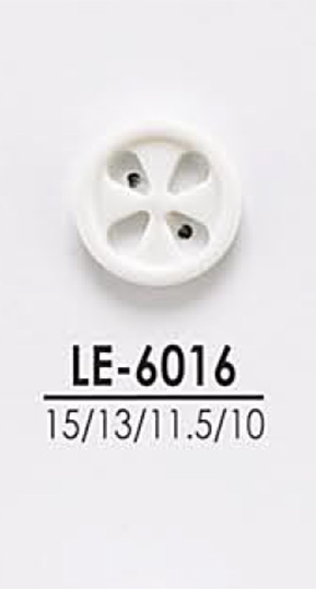 LE6016 Botões Para Tingir De Camisas A Casacos[Botão] IRIS