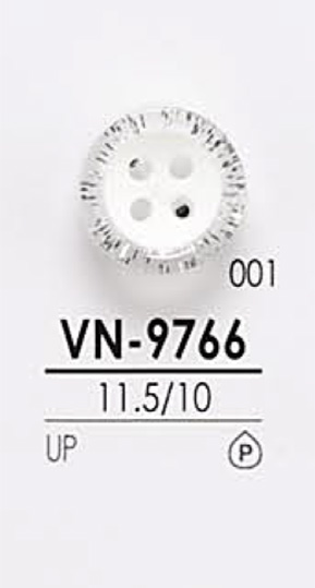 VN9766 Botão De Camisa Para Tingimento IRIS
