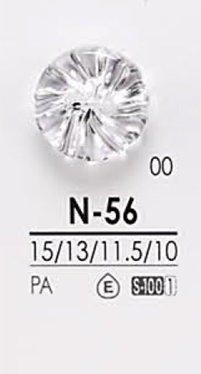 N56 Botão De Corte De Diamante Para Tingimento IRIS