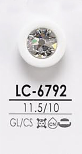 LC6792 Botão De Pedra De Cristal Para Tingimento IRIS