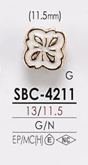 SBC4211 Botão De Metal Para Tingimento IRIS