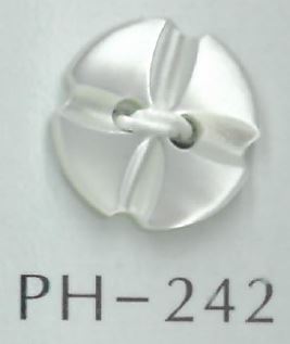 PH242 Botão Shell De 2 Furos Sakamoto Saji Shoten