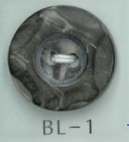 BL-1 Botão De Concha Oca Central De 2 Furos Sakamoto Saji Shoten