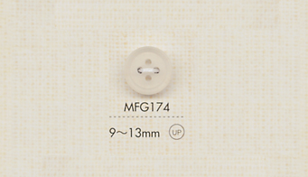 MFG174 BOTÕES DAIYA Botão Transparente Fosco De 4 Orifícios DAIYA BUTTON