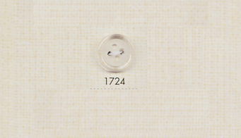 1724 BOTÕES DAIYA Botão De Poliéster Com 4 Orifícios (Tapete Transparente) DAIYA BUTTON