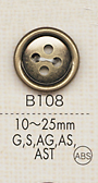 B108 Botões De Metal Coloridos Simples Para Camisas E Jaquetas[Botão] DAIYA BUTTON