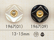 1967 Botões Simples E Elegantes Para Camisas E Blusas[Botão] DAIYA BUTTON