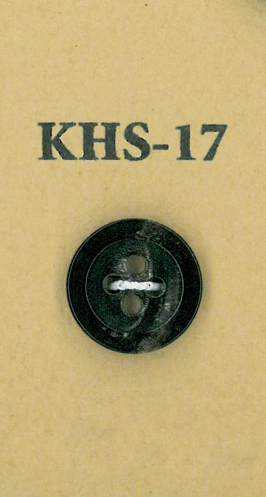 KHS-17 Botão De Chifre Pequeno De 4 Orifícios Buffalo Koutoku Button