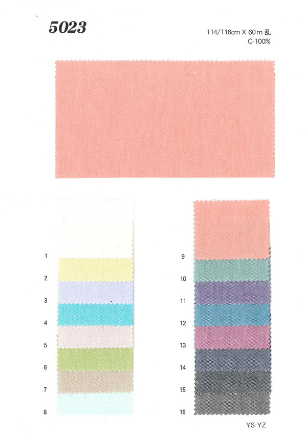 MU5023 Oxford[Têxtil / Tecido] Ueyama Textile