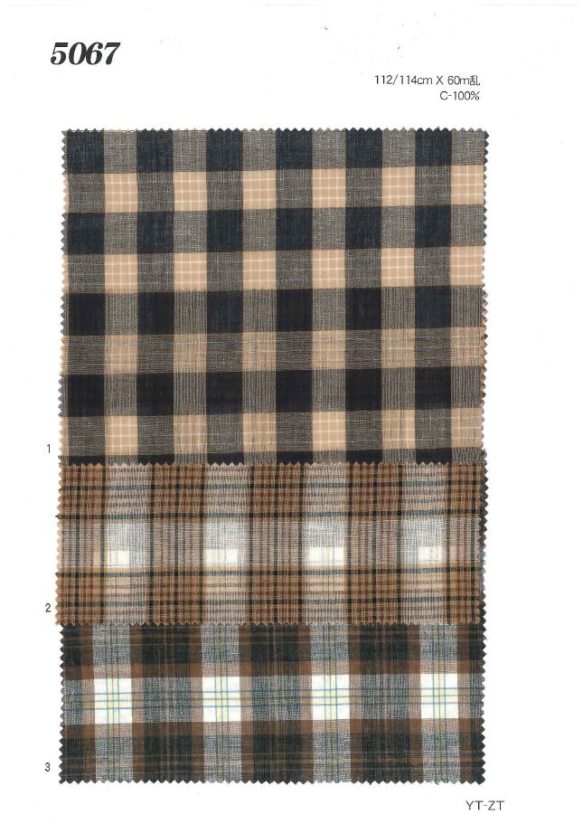 MU5067 Verificação Do Gramado[Têxtil / Tecido] Ueyama Textile