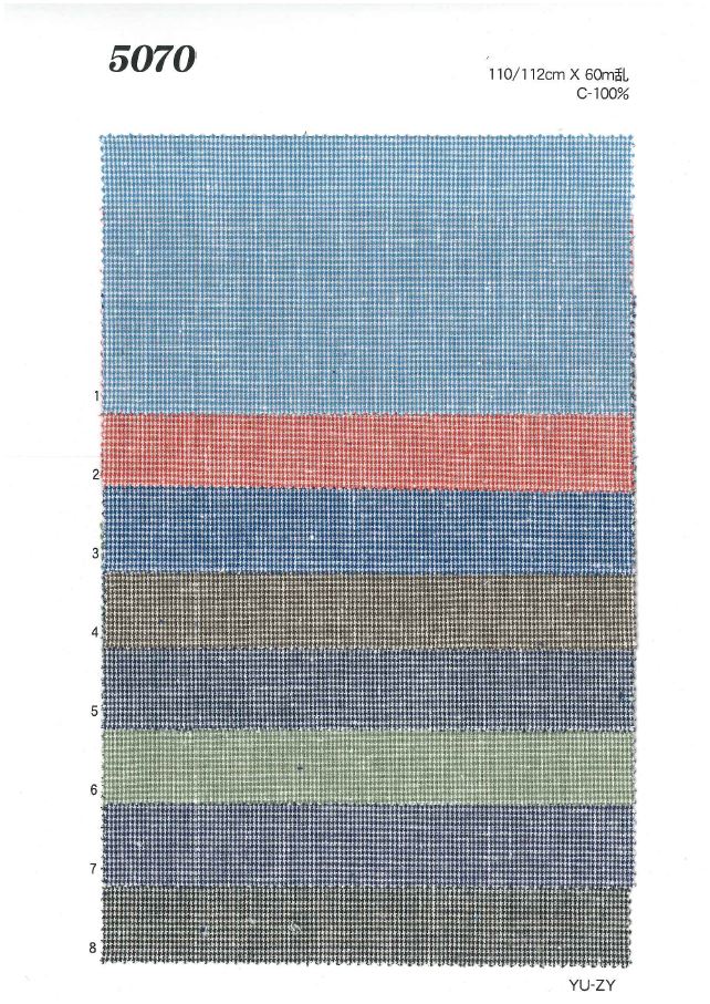 MU5070 Tarambola Com Houndstooth[Têxtil / Tecido] Ueyama Textile
