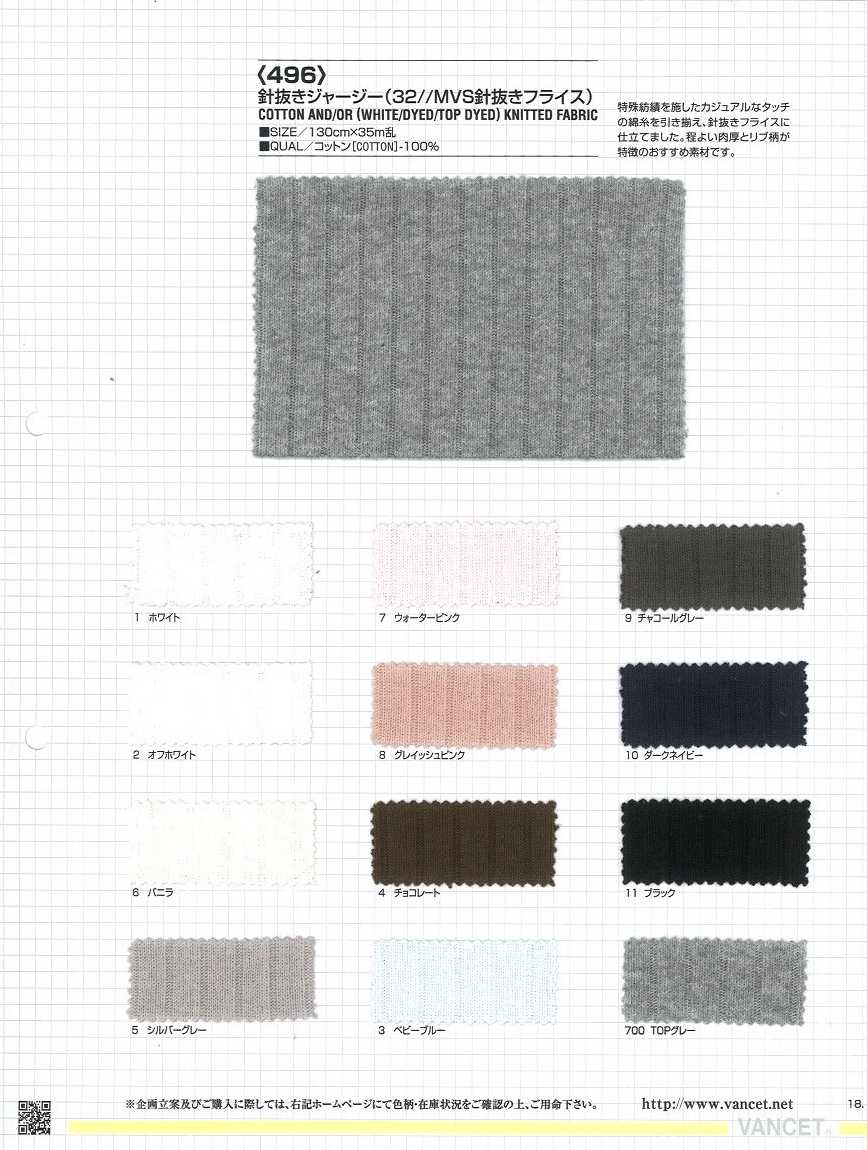 496 Jersey Para Puxar Agulha (32 // MVS Costela Circular Para Puxar Agulha)[Têxtil / Tecido] VANCET