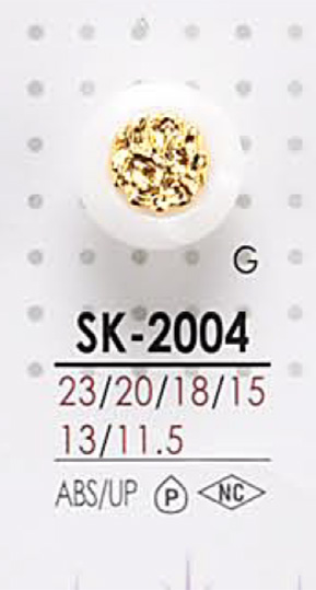 SK2004 Botão De Haste Para Tingimento IRIS