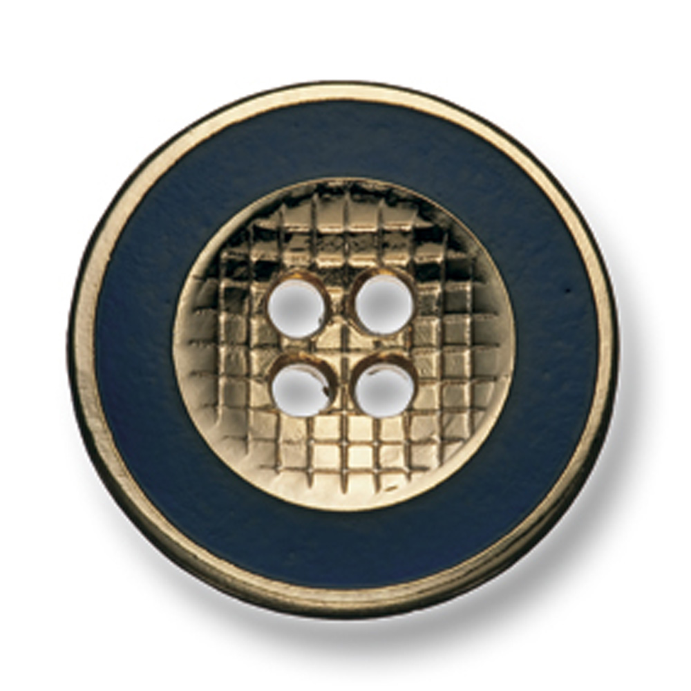 331 Botões De Metal Para Ternos Domésticos E Jaquetas Dourado / Azul Marinho[Botão] Yamamoto(EXCY)