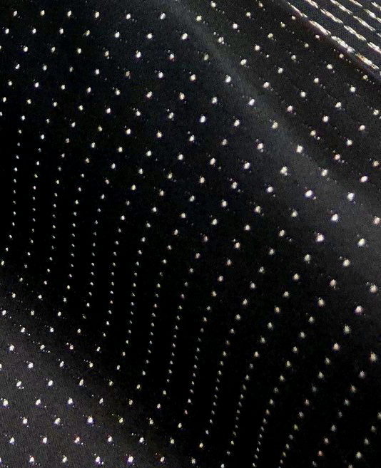 S-620 Yamanashi Fujiyoshida Prata Glitter Dot Pattern Têxtil Formal [outlet] Yamamoto(EXCY)