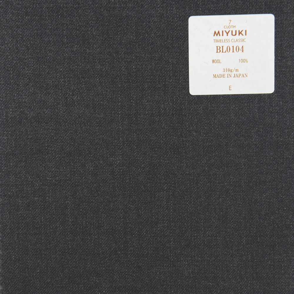 BL0104 Clássico Clássico Atemporal Cor Sólida Carvão Cinza Céu[Têxtil] Miyuki Keori (Miyuki)