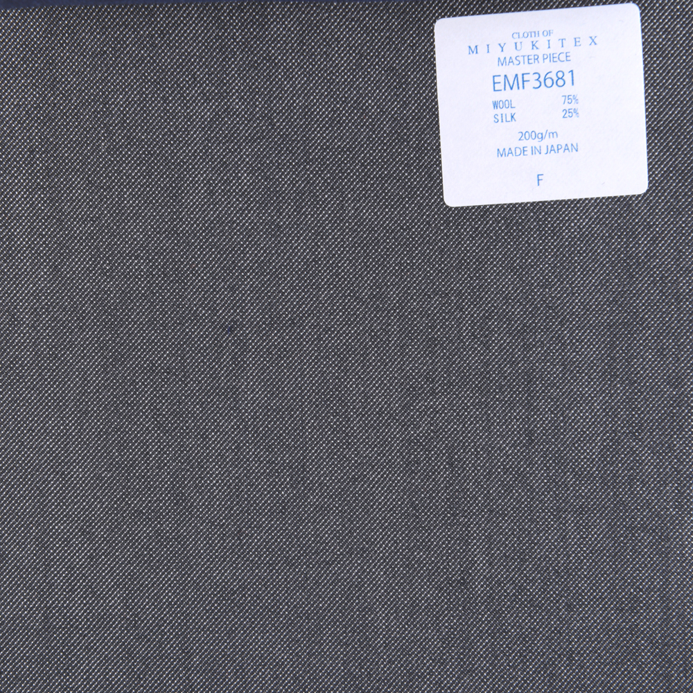 EMF3681 Coleção Masterpiece Mulberry Silk Series Plain Grey[Têxtil] Miyuki Keori (Miyuki)