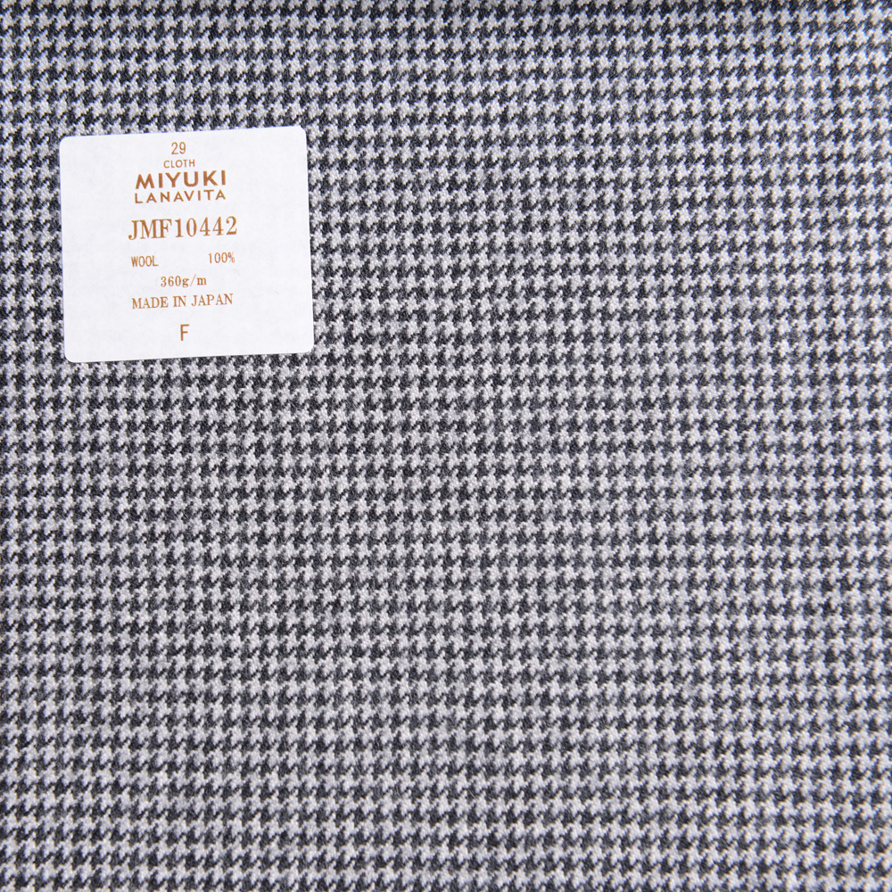 JMF10442 Coleção Lana Vita Houndstooth Grey[Têxtil] Miyuki Keori (Miyuki)