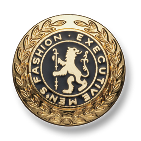 550 Botões De Metal Para Ternos Domésticos E Jaquetas Dourado / Azul Marinho[Botão] Kogure Button Mfg. Co., Ltd.