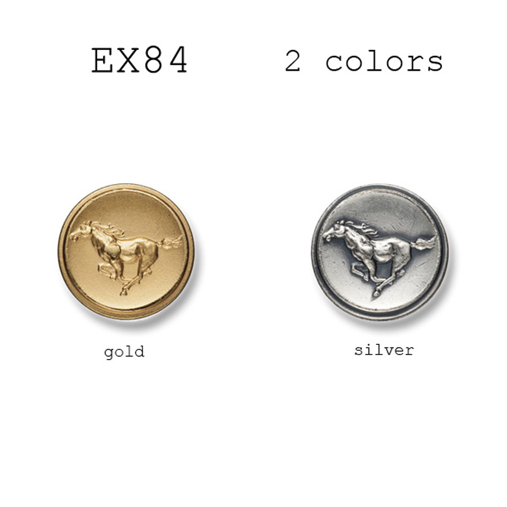 EX84 Botões De Metal Para Roupas E Jaquetas Domésticas[Botão] Yamamoto(EXCY)