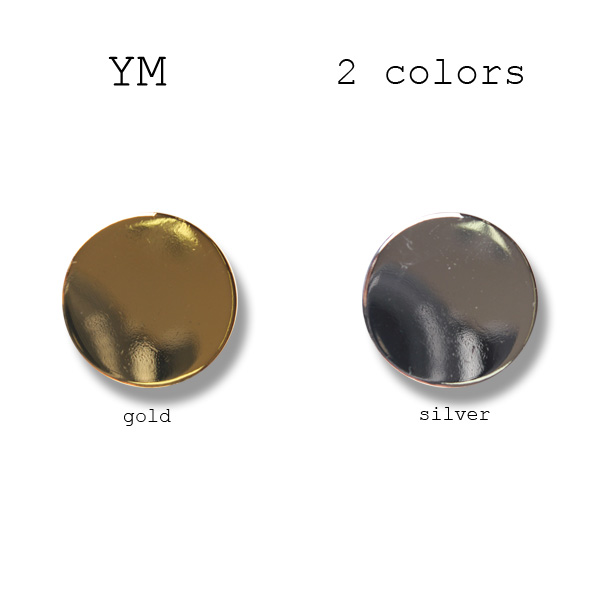 YM-平 Botões De Metal Para Roupas E Jaquetas Domésticas[Botão] Yamamoto(EXCY)