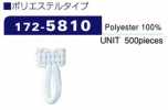 172-5810 Botão Loop Tipo Poliéster (500 Peças)