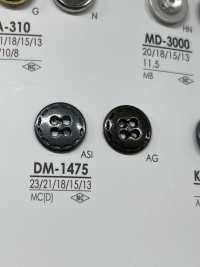 DM1475 Botão De Metal Com 4 Buracos Para Jaquetas E Ternos IRIS subfoto