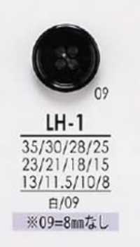 LH1 Da Camisa Ao Casaco Preto E Botões De Tingimento[Botão] IRIS subfoto