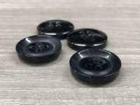 REAL-A Botão De Chifre De 4 Buracos Para Jaqueta Lustrosa De Buffalo Koutoku Button subfoto
