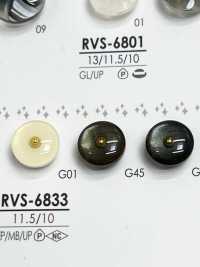 RVS6833 Botão Bola De Metal Rosa Ondulado Para Tingimento IRIS subfoto