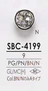 SBC4199 Botão De Pedra Cristal